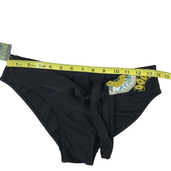 Aguaclara Bikini Bottom SZ Large Black - Picture 4 of 5